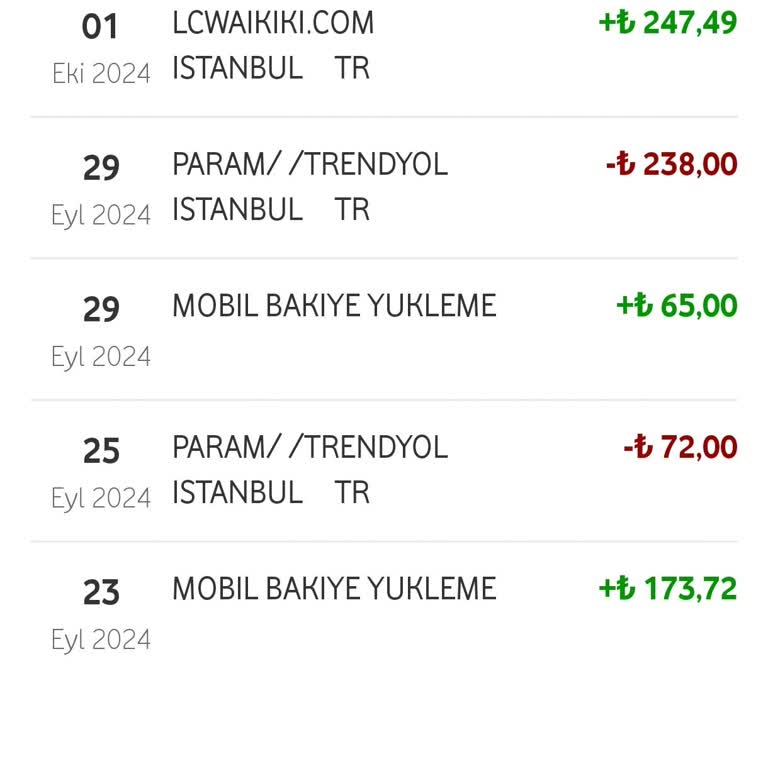 Vodafone Pay A Yapılan İade Tutarım Varlıklarımda Görünmüyor
