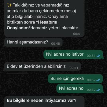 LCW Paketleme Olan WhatsApp Hesabının Bilgilerimi Ele Geçirmesi