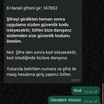 LCW Paketleme Olan WhatsApp Hesabının Bilgilerimi Ele Geçirmesi