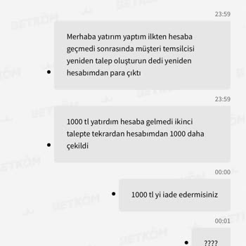 Betkom Pişmanlıktır Asla Para Yatırıp Kaptırmayı