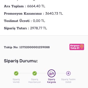Kargomsende Ve Gratis Sipariş Teslimat Sorunu