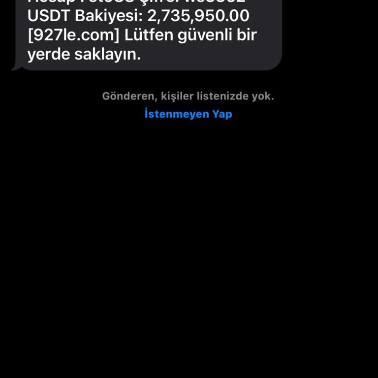 Meta Finansal Hesabın Eklendi Mesajından Şikayetçiyim