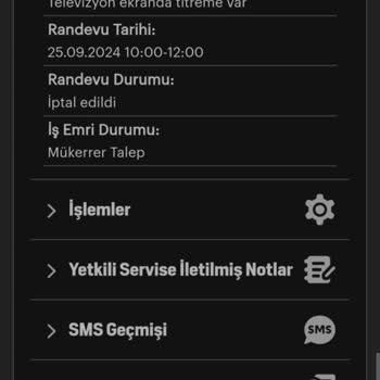 Arçelik TV'de Ekran Sorunu ve Garanti Hizmeti Problemi