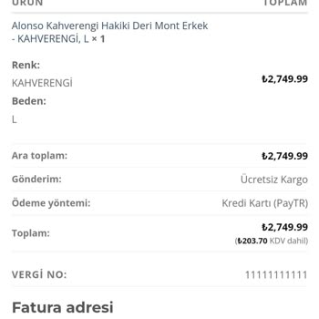 İkbal Deri Kargom Yollanmadı Ve Mesajlarıma Cevap Gelmedi