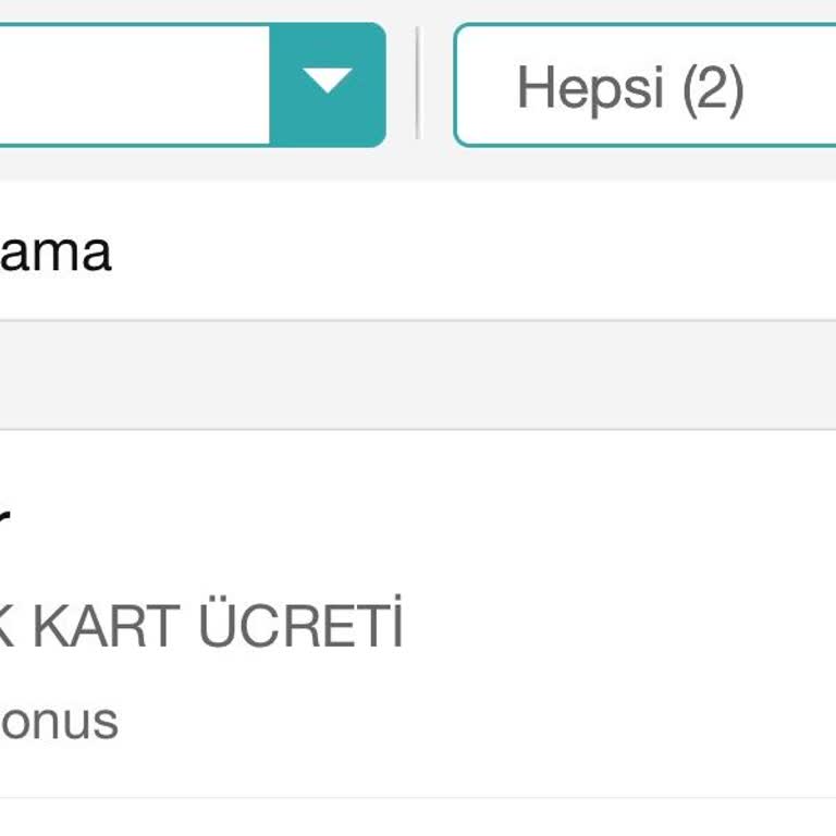 Garanti BBVA Yıllık Kart Ücreti