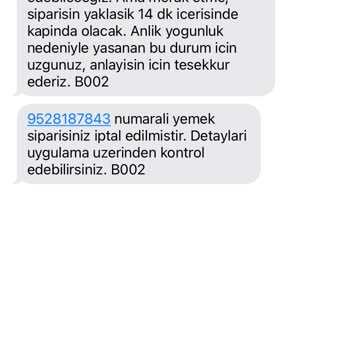 Trendyol Yemek Sipariş İptali! Yemeğim Gelmedi