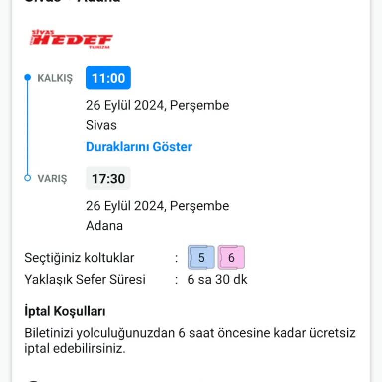Obilet Üzerinden Alınan Biletin Kullanılamaması ve İade Sorunu