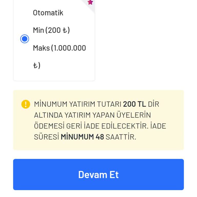 sahte betsl0  Sitesinde 10.000 TL Yatırım Sorunu ve İade Talebi