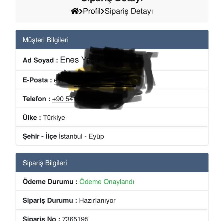 Longstreet12 Sipariş Sonrası İletişimsizlik Ve Kargo Sorunu