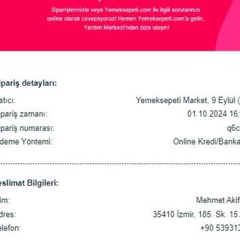 Yemeksepeti'nde Güvenlik Zafiyeti
