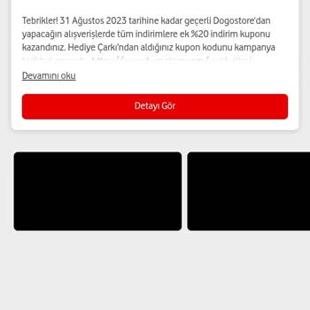 Vodafone Yanımda Uygulamasında Süresi Geçmiş Hediyeler Sorunu
