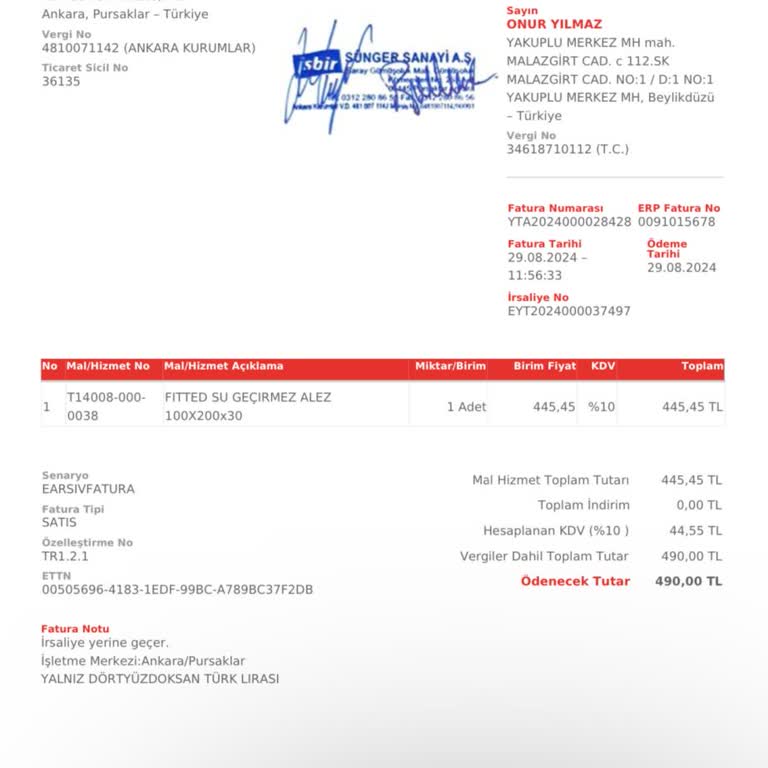 45 Gündür Teslim Edilmeyen Yatak ve Baza