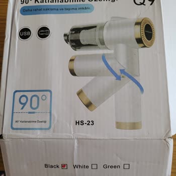 Arızalı ve Yanıltıcı Mini Şarjlı El Süpürgesi