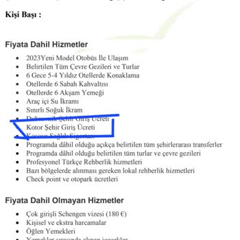 Tur Programındaki Eksiklikler ve Rehberin Yanıltıcı Bilgileri