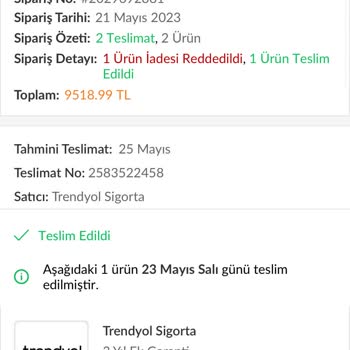 Trendyol'dan Aldığım Robot Süpürge İçin Sigorta Sorunu