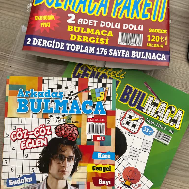 Migros'tan Aldığım Bulmaca Dergisi Paketinde Yanıltıcı Fiyat Etiketi