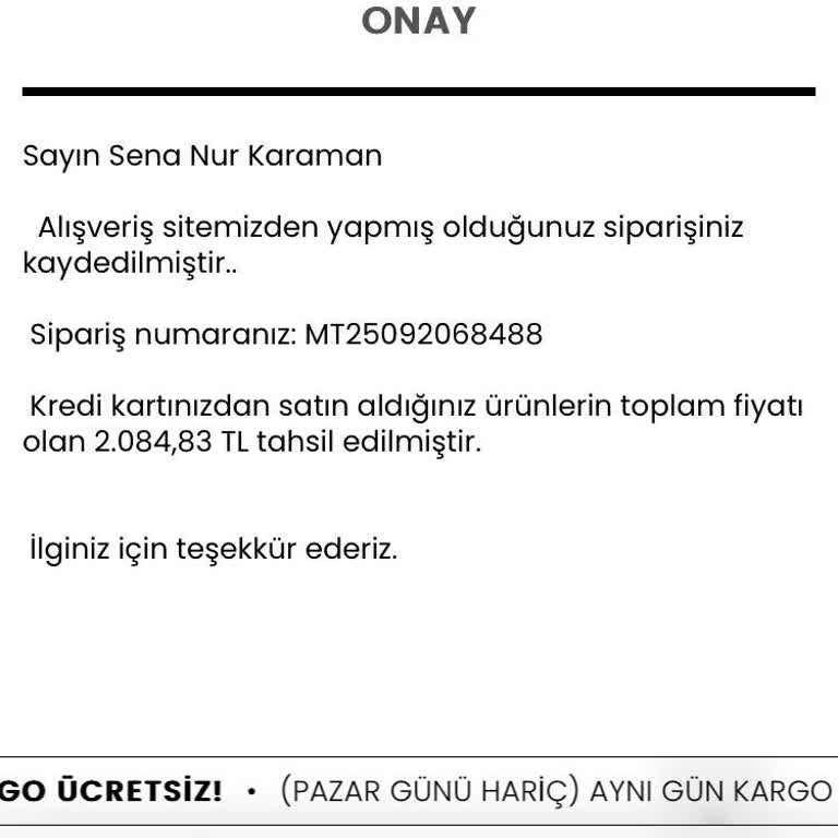 Siparişim bir haftadır kargoya verilmedi, planlarım bozuldu