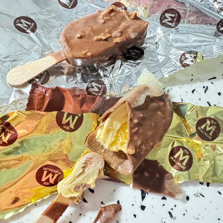 Bozuk Magnum Dondurma Ve İlgisiz Müşteri Hizmetleri