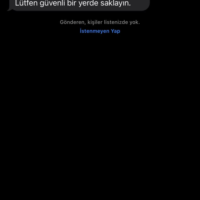 Kripto Para SMS Dolandırıcılığı Finansal Hesap Vs Açılmış Olabilir