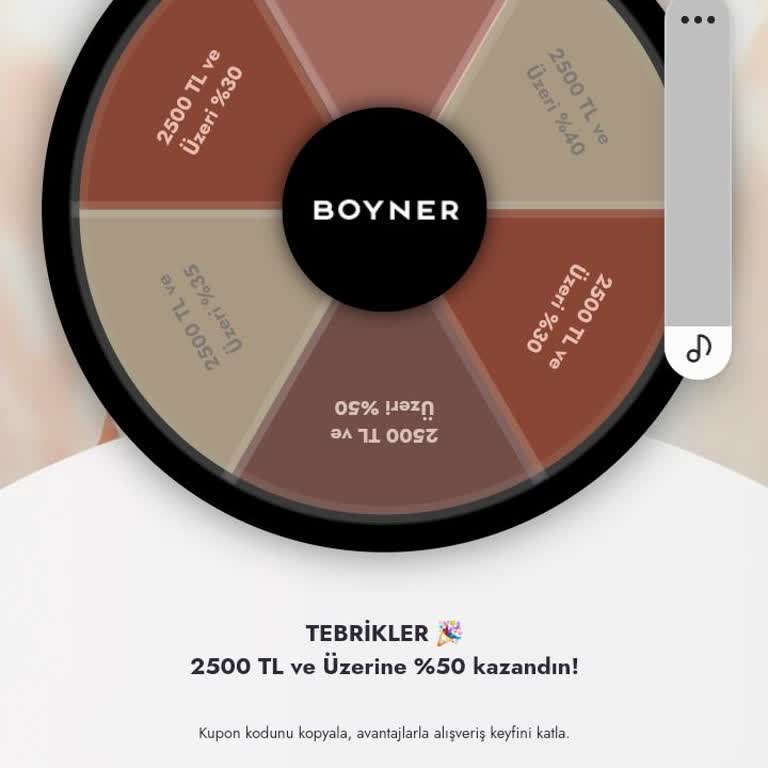 Boyner Uygulamasında %50 İndirim Kodu Kullanılamıyor