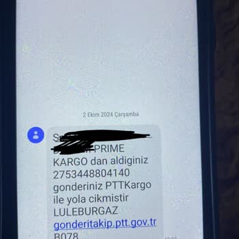 Bilinmeyen Sipariş ve Tehdit Edici Kargo Mesajları