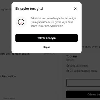 2 Hafta Sonra İptal Edilen Bulaşık Makinesi Siparişi ve Müşteri Hizmetleri Sorunu