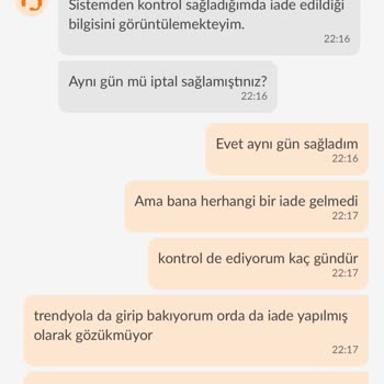 Trendyol'da İade Sorunu: Para İadesi Yapılmadı