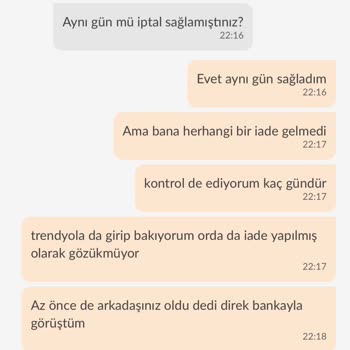 Trendyol'da İade Sorunu: Para İadesi Yapılmadı