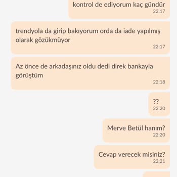 Trendyol'da İade Sorunu: Para İadesi Yapılmadı