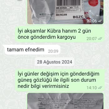 Instagram Üzerinden Aldığım Gözlüklerin Değişimi Yapılmadı