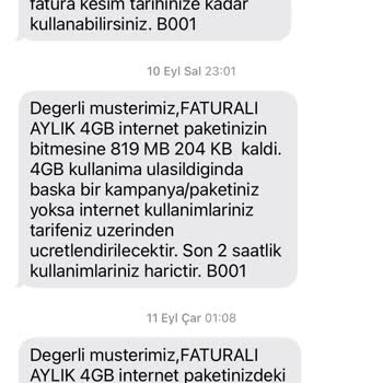 Haksız Fatura: Kullanmadığım İnternet Paketi İçin Ücret Talebi