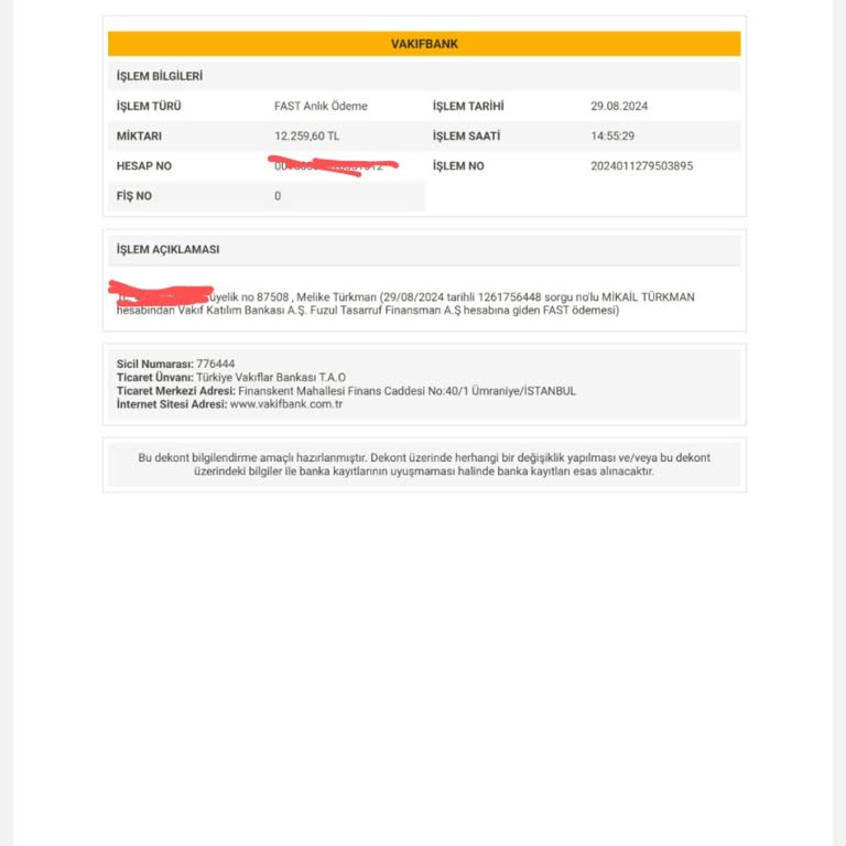 Fuzulev Erzurum Şubesinde İpotek Kaldırma Sürecinde Yaşanan Gecikme ve Maddi Zarar