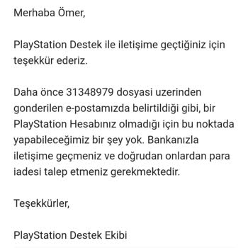 PlayStation Network Üzerinden İzinsiz İşlemler