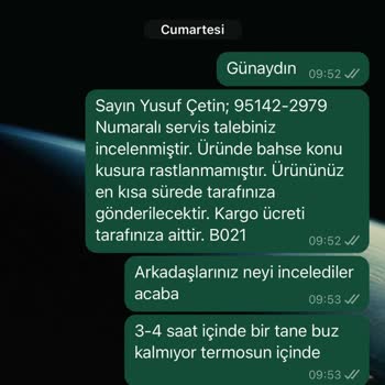 Kutupayısı ve Aras Kargo ile Termos Kabusu