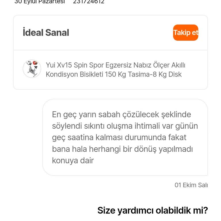 Hepsiburada'dan Aldığım Kondisyon Bisikletinin Kargo Sorunu ve Fiyat Artışı
