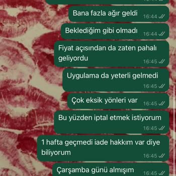 Eksik İade ve İletişim Sorunu