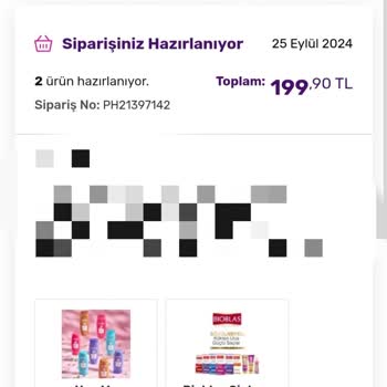 Sipariş Verildi, Ürünler Hâlâ Kargoya Verilmedi