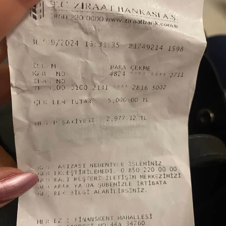 ATM'den Para Çekememe Sorunu ve Uzun Çözüm Süreci