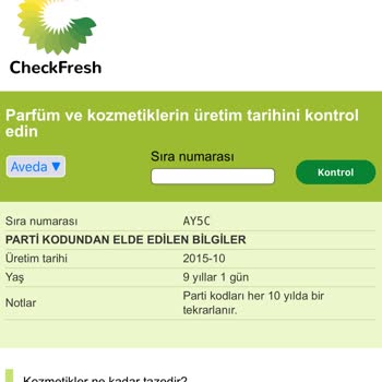 Aveda Son Kullanma Tarihi Geçmiş Ürün Gönderimi