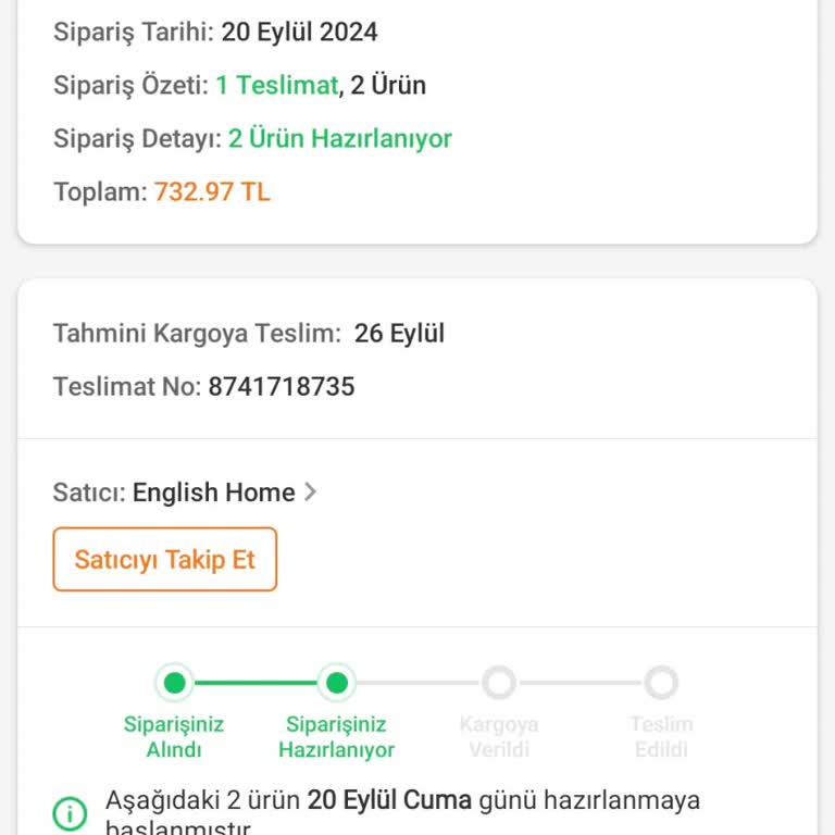 12 Günlük Kargo Bekleme Süreci ve Geri Bildirim Eksikliği