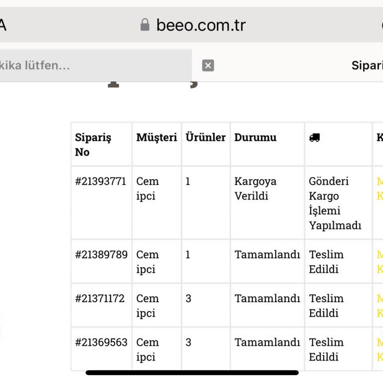 20 Gündür Teslim Edilmeyen Bakım Kremi Siparişi