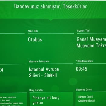TÜVTÜRK Muayene Sürecindeki Bilgi Eksikliği ve Mağduriyet