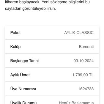 Üyelik İptali ve Para İadesi Sorunu