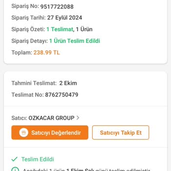 Yanlış Teslimat ve İlgisiz Hizmet