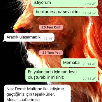 Seans Randevularında Sürekli Sorun ve Ücret İadesi Yapılmıyor