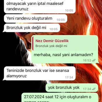Seans Randevularında Sürekli Sorun ve Ücret İadesi Yapılmıyor
