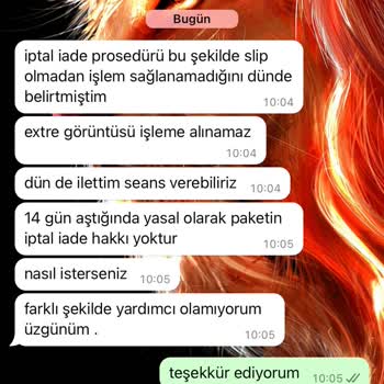 Seans Randevularında Sürekli Sorun ve Ücret İadesi Yapılmıyor