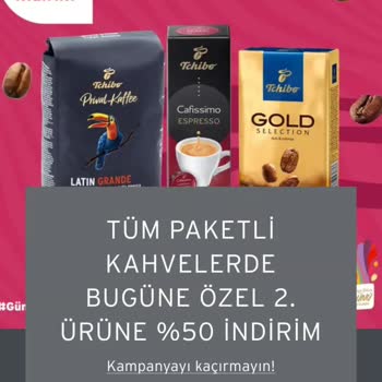 Tchibo'nun Kahve Günü Kampanyası Çalışmadı