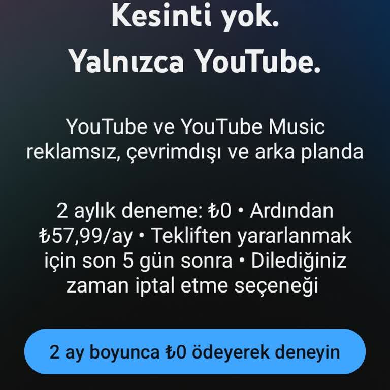YouTube Premium Satın Alma Sorunu ve Destek Eksikliği