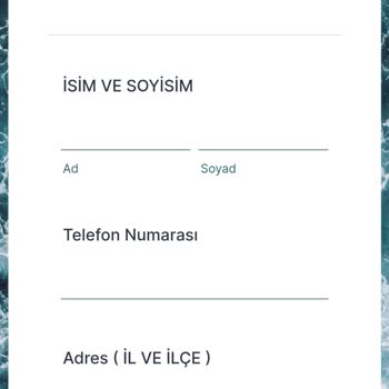 WhatsApp Üzerinden Gönderilen Form ve İzinsiz İşlemler